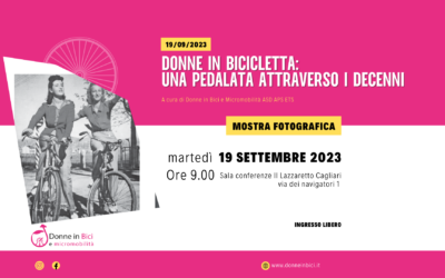Donne in Bicicletta: una pedalata attraverso i decenni” al Lazzaretto di Cagliari