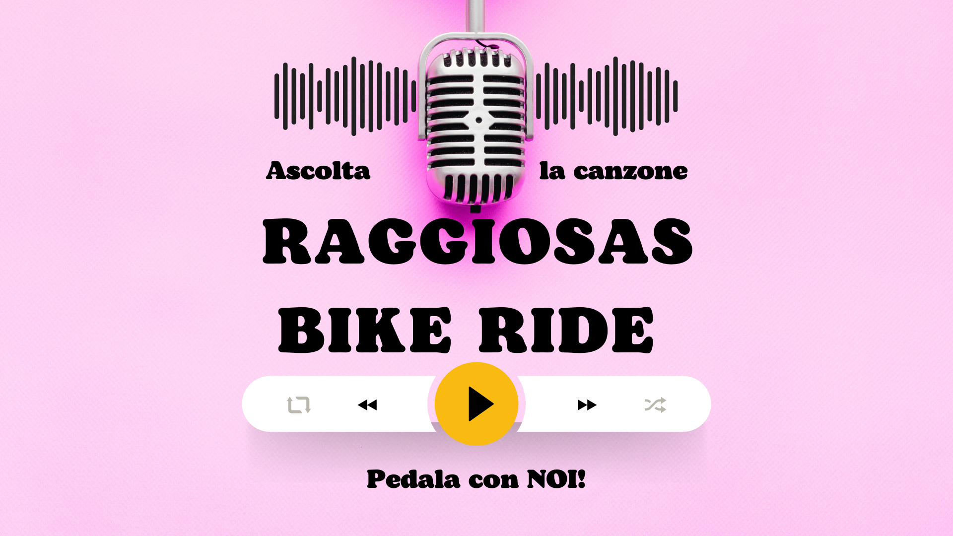Raggiosas Bike ride la canzone ufficiale